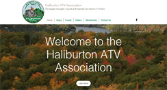 Desktop Screenshot of haliburtonatv.com
