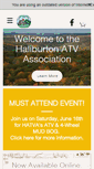 Mobile Screenshot of haliburtonatv.com